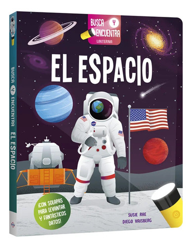 Libro El Espacio Busca Y Encuentra Con Linterna