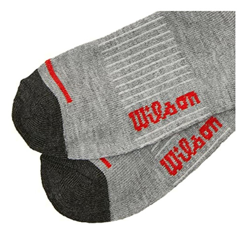 Wilson 10 Piezas Tin Para Niños, Color Gris, Talla Md