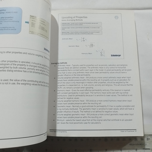 Reservoir Engineering Course Schlumberger (Usado)