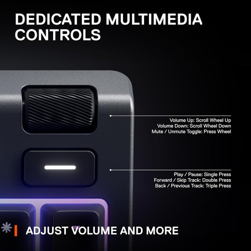 Teclado Para Juegos Steelseries Apex 3 Rgb - Iluminación Rgb