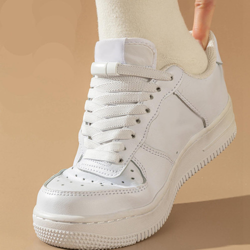 Cordones Elásticos Sin Atar, Cordones De Zapatos Blanco
