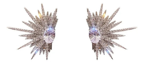 Aretes Estilo Diamantes Estalactitas  Elegante Femenino