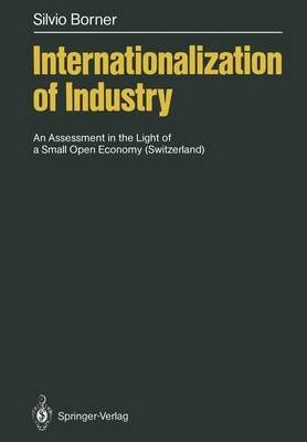 Libro Internationalization Of Industry : An Assessment In...