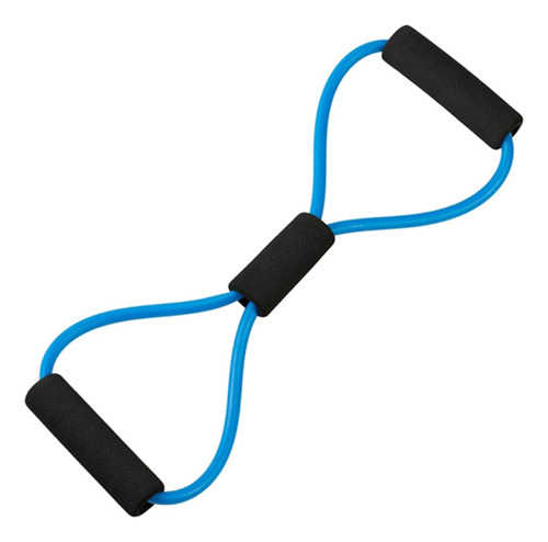 Banda Elástica Forma 8 Resistencia Entrenamiento Fitness Una Ganga Color Celeste