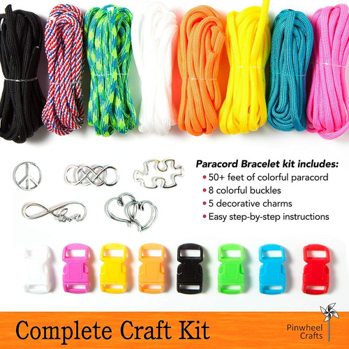 Kit De Joyería Con Colgante Y Kit De Pulsera De Paracord  Di