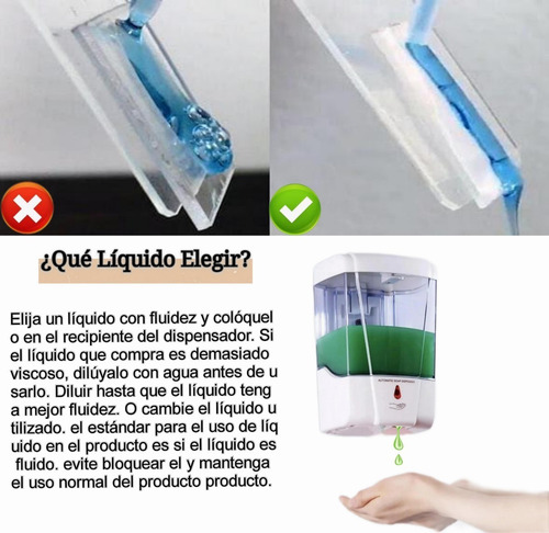 Imagen 3 de 10 de Dispensador Automatico Despachador Gel Antibacterial Jabon