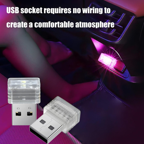 Luz Usb Para Coche Luces Led Usb Para Coche Luz Ambiental In