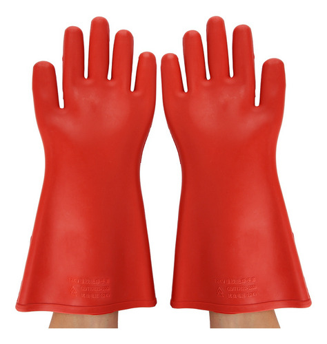 Guantes Aislantes De Caucho, 12 Kv, Resistentes Al Agua, A P