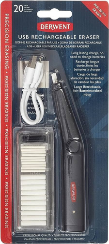 Goma De Borrar Electrica Recargable Usb Derwent