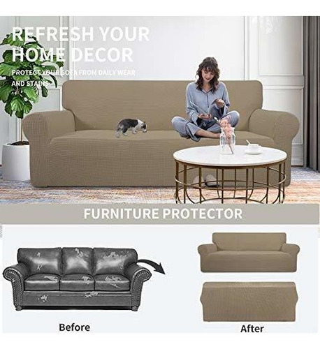 Funda Para Sofa Easy-going De 1 Pieza Elastica Protectora