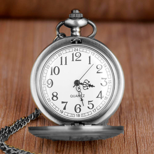 Imagen 3 de 3 de Reloj Bolsillo Engranaje Tureloj