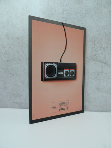 Cuadros X9 Video Games Poster Controllers Joystick 19x25cm