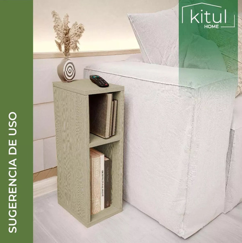 Mesa Buró Auxiliar Moderna Minimalista Hogar Oficina Acabado Mate Color Roble Santana
