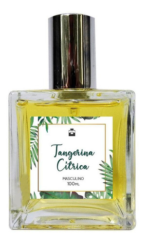 Perfume Masculino Natural Tangerina Cítrica 100ml