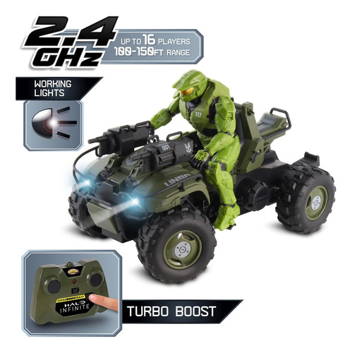 Nkok Halo Infinite: Gungoose & Master Chief Radio Control De
