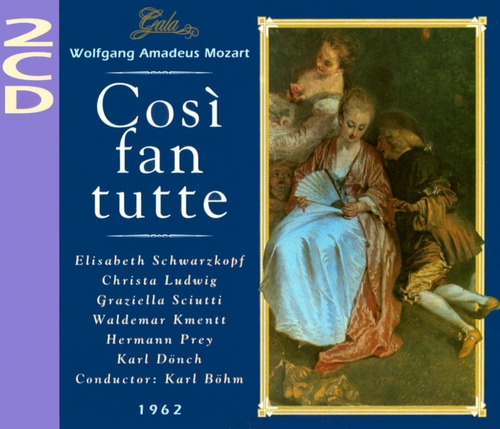 Mozart : Così Fan Tutte - Böhm - Ludwig & Prey - 2 Cds