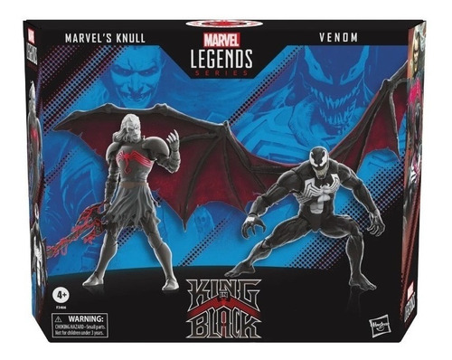 King In Black Marvel Legends Marvel's Knull & Venom Two-pack