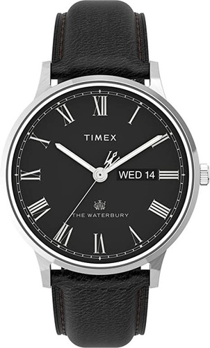 Timex Waterbury Classic Day-date 1.575 In Tw2u88600vq Reloj