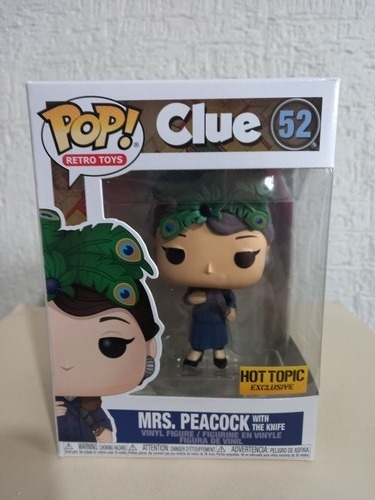 Funko Pop Mrs. Peacock Whit The Knife #52 Exclusivo 