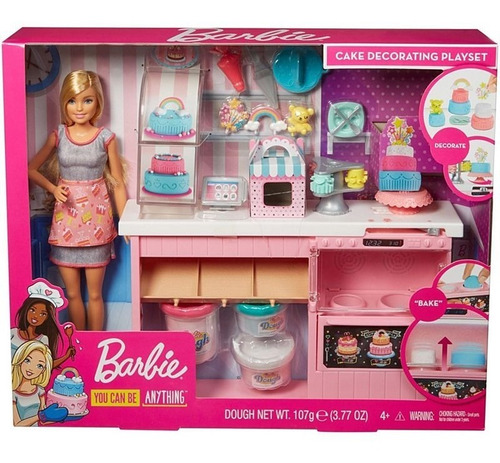 Imagen 1 de 9 de Barbie - Chef De Pasteles - Gfp59