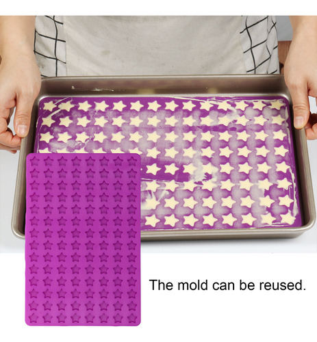 Moldes De Silicona Para Galletas Con Forma De Estrella De Ci