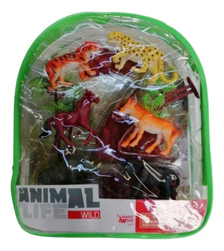 Animal Life Set De Animales Juguete Infantil Accesorios