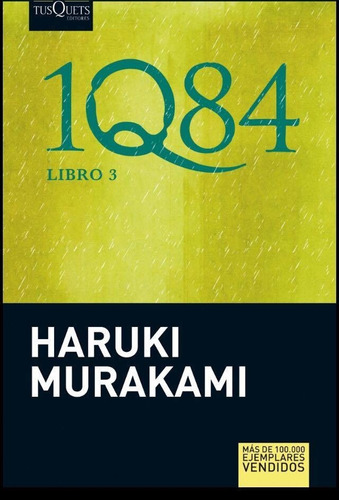 1q84: Libro 3  Haruki Murakami  Muy Buen Estado
