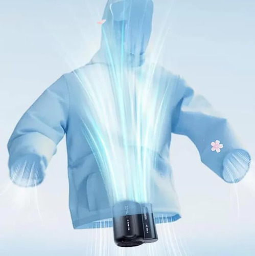 Clip Ventilador Fresco Ergonómico Para Debajo De La Camisa