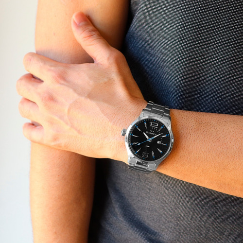 Relógio Technos Masculino 2115gu Azul Ou Vermelho Original