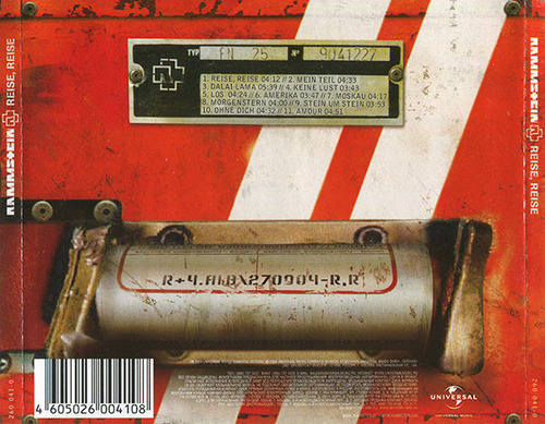 Rammstein - Reise Reise Cd (Usado)