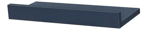 Prateleira Porta Quadros 80 X 10cm Azul Suporte Invisível