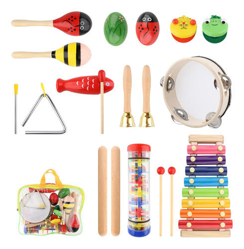 10 Piezas De Música Montessori, Juegos De Percusión,