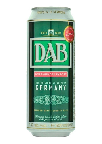 Cerveza Importada Dab Dortmunder Pack X 12 Unidades