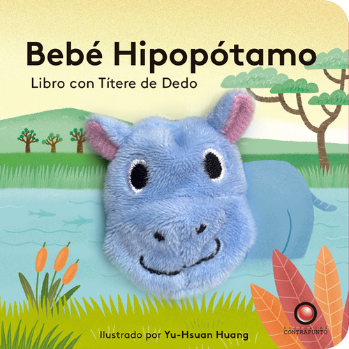 Libro Con Titere De Dedo - Bebe Hipopotamo