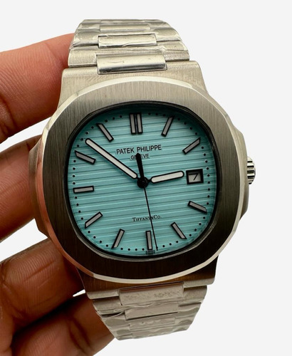 Reloj Premium Nautilus Tiffany Acero Inoxidable Automatico (Reacondicionado)