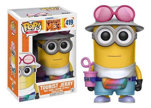 ¡funko Pop! Películas: Despicable Me 3: Tourist Jerry Figure