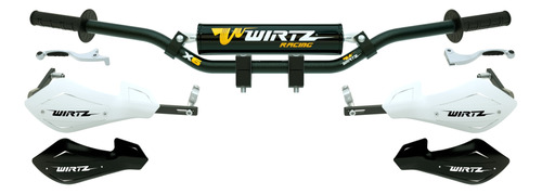 Manubrio Wirtz® X6 Cubremanos Shock Metal Tornado Xr150