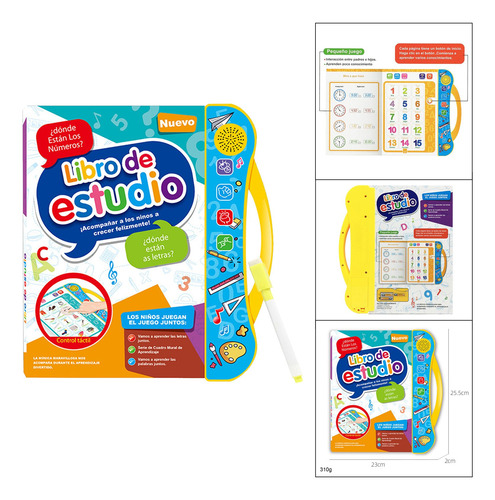 Spanish English Reading Book Kids Early Childhood Learning