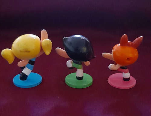 Las Chicas Superpoderosas Set X 3 Figuras De Colección (Usado)