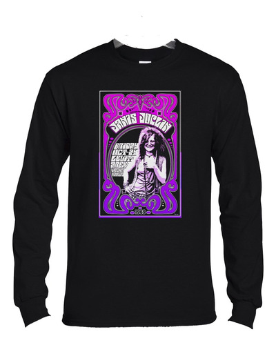 Polera Ml Janis Joplin Kansas 1969 Rock Abominatron