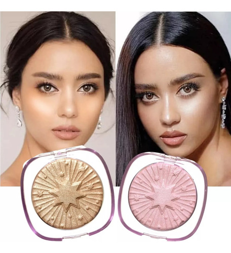 Iluminador Glitter Rostro Contorno Highlight Make Up