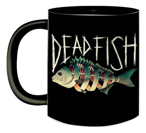 Caneca Dead Fish Banda De Punk Rock Brasileiro Dos Anos 90