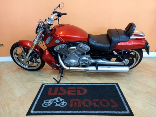 Imagem 7 de 11 de Harley Davidson V-rod Muscle 2013 Laranja