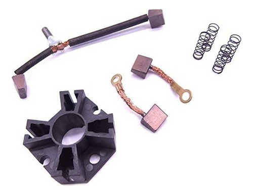 Kit Suporte Escovas Carvão Motor Partida Popa Yamaha 40 X
