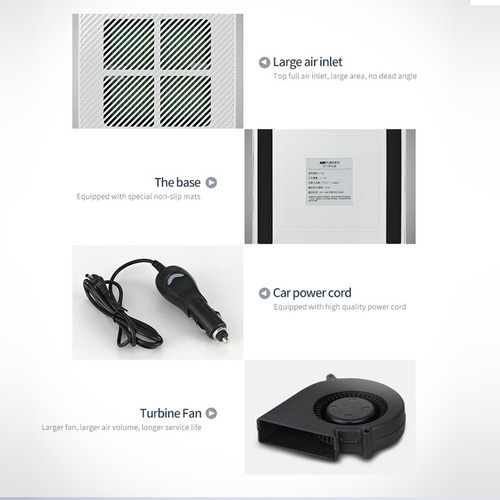 Purificador B Para Hogar Y Dormitorio, Filtro Ambientador Pe
