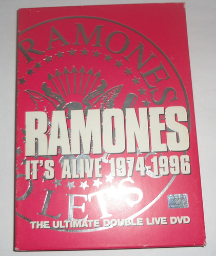 Ramones - It's Alive 1974 - 1996 - Dvd - Original - 2 Dvd