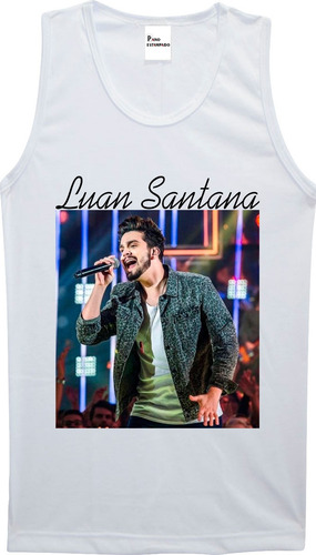 Imagem 6 de 8 de Camiseta, Baby Look, Regata Ou Almofada Luan Santana 02