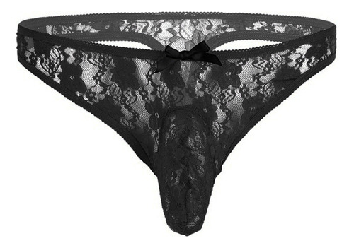 O Underwear, Lencería Para Hombre, Encaje Floral, Semitransp