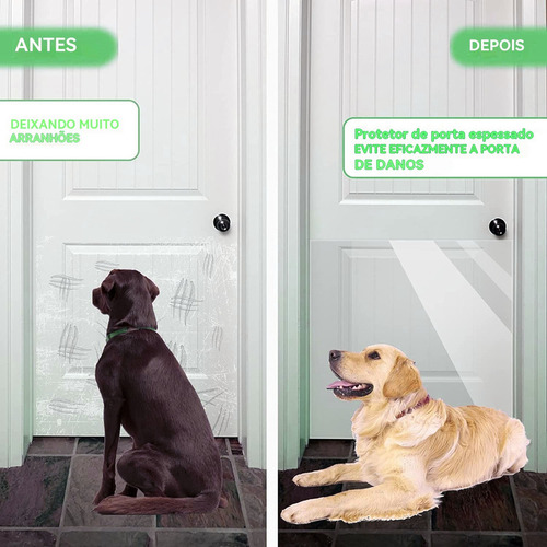 Protetor De Porta Contra Arranhões De Cães , 4 *100cm X 21cm