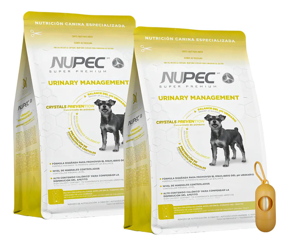 2 Pack Croquetas Nupec Urinary Management 2kg C/u +